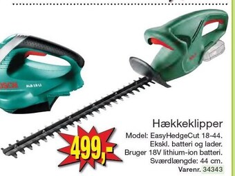 Harald Nyborg Hækkeklipper tilbud