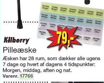 Kilberry pilleæske