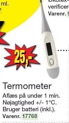 Harald Nyborg Termometer tilbud