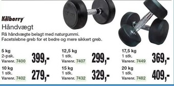 Kilberry håndvægt