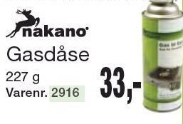 Harald Nyborg Nakano gasdåse tilbud