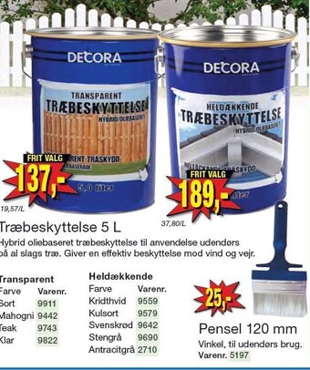 Harald Nyborg Træbeskyttelse 5 l tilbud