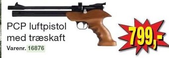 Harald Nyborg Pcp luftpistol med træskaft tilbud