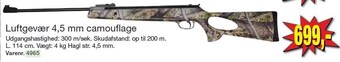 Harald Nyborg Luftgevær 4,5 mm camouflage tilbud