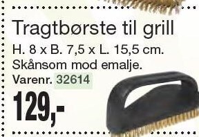Harald Nyborg Tragtbørste til grill tilbud