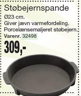 Harald Nyborg Støbejernspande tilbud