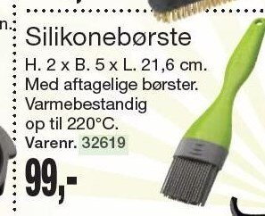 Harald Nyborg Silikonebørste tilbud