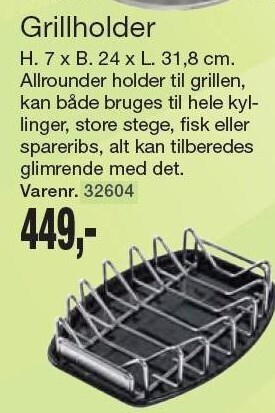 Harald Nyborg Grillholder tilbud