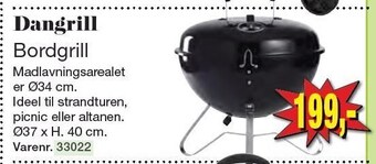 Harald Nyborg Dangrill bordgrill tilbud