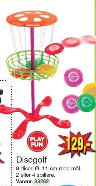 Harald Nyborg Play fun discgolf tilbud