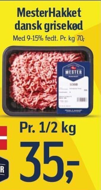Føtex MesterHakket dansk grisekød tilbud