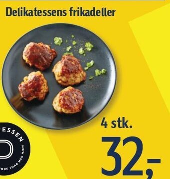 Føtex Delikatessens frikadeller tilbud