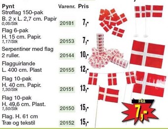Harald Nyborg Pynt tilbud