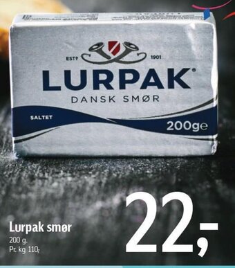 Føtex Lurpak smør tilbud