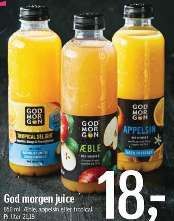 Føtex God morgen juice tilbud