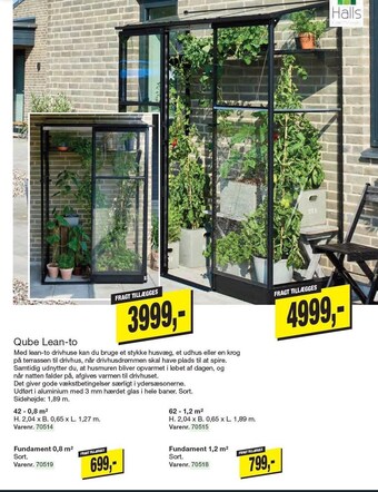 Harald Nyborg Qube lean-to tilbud