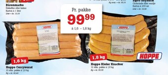 Poetzsch Padborg Hoppe currywurst tilbud