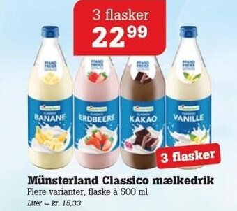 Poetzsch Padborg Münsterland classico mælkedrik tilbud