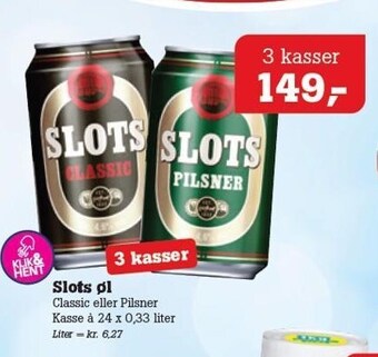 Poetzsch Padborg Slots øl tilbud