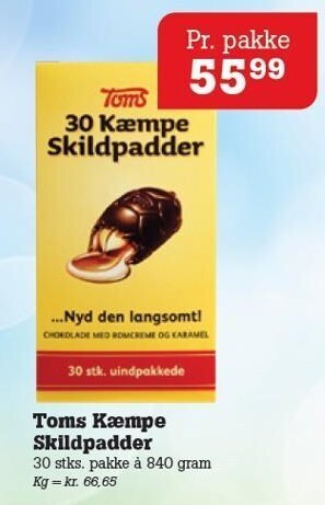 Poetzsch Padborg Toms kæmpe skildpadder tilbud