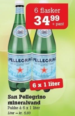 San pellegrino mineralvand