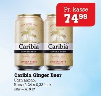 Poetzsch Padborg Caribia ginger beer tilbud