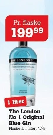 Poetzsch Padborg The london no 1 original blue gin tilbud