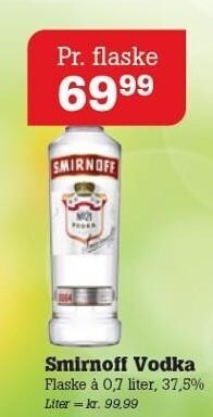 Poetzsch Padborg Smirnoff vodka tilbud