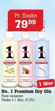 Poetzsch Padborg No. 1 premium dry gin tilbud