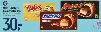 Føtex Mars, Snickers, Bounty eller Twix tilbud