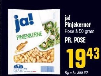 Poetzsch Padborg Ja! pinjekerner tilbud