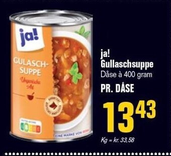Poetzsch Padborg Ja! gullachsuppe tilbud