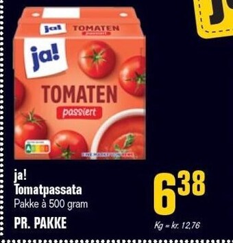 Poetzsch Padborg Ja! tomatpassata tilbud