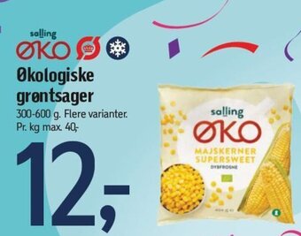 Føtex Økologiske grøntsager tilbud