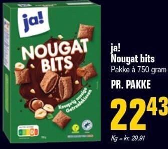 Poetzsch Padborg Ja! nougat bits tilbud