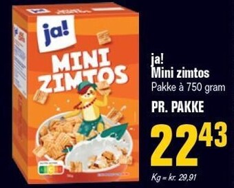 Poetzsch Padborg Ja! mini zimtos tilbud