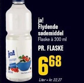 Poetzsch Padborg Ja! flydende sødemiddel tilbud