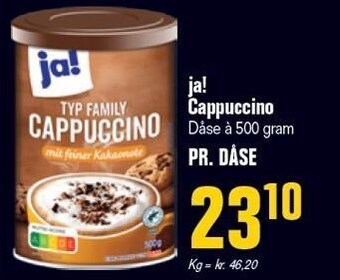 Poetzsch Padborg Ja! cappuccino tilbud