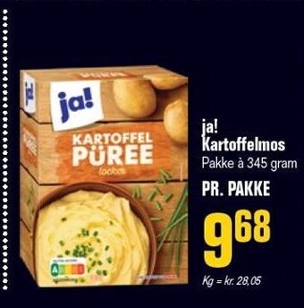 Poetzsch Padborg Ja! kartoffelmos tilbud