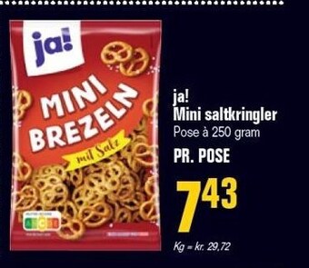 Poetzsch Padborg Ja! mini saltkringler tilbud