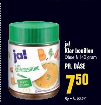 Poetzsch Padborg Ja! klar bouillon tilbud
