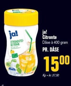 Ja! citronte