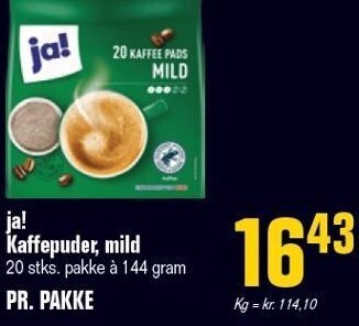 Poetzsch Padborg Ja! kaffepuder, mild tilbud
