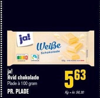 Poetzsch Padborg Ja! hvid chokolade tilbud