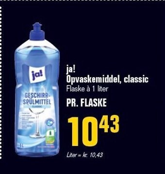 Poetzsch Padborg Ja! opvaskemiddel classic tilbud