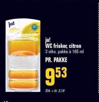 Poetzsch Padborg Ja! wc frisker, citron tilbud