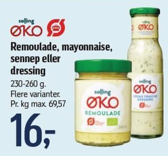 Føtex Remoulade, mayonnaise, sennep eller dressing tilbud