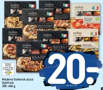 REMA 1000 Modena italiensk pizza tilbud