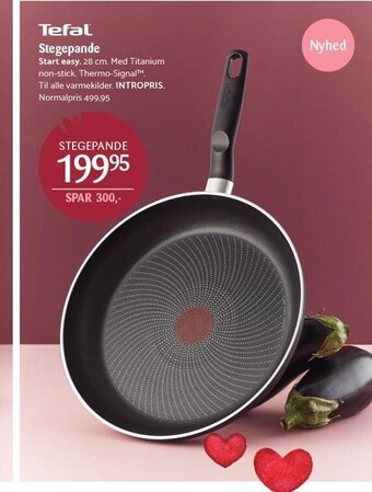 Kop & Kande Tefal stegepande tilbud