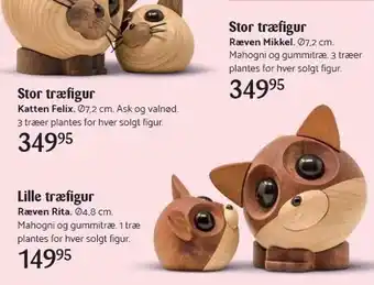 Kop & Kande Lille træfigur tilbud